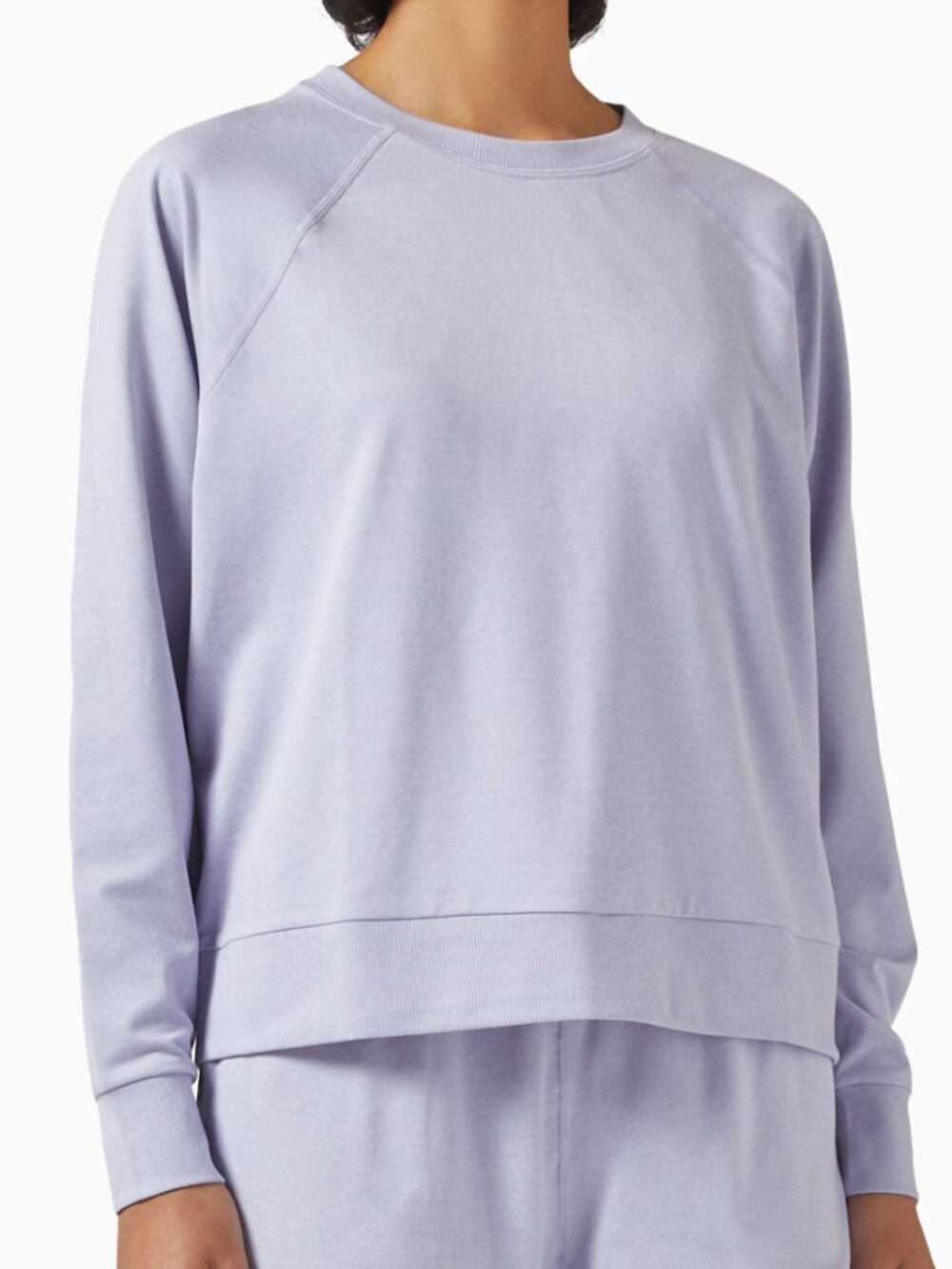Vuori Purple Halo Sweatshirt in DreamKnit Small